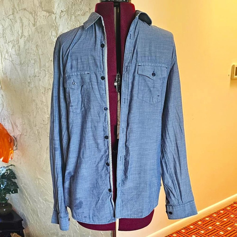 Denim Calvin Klein Button Down Shirt